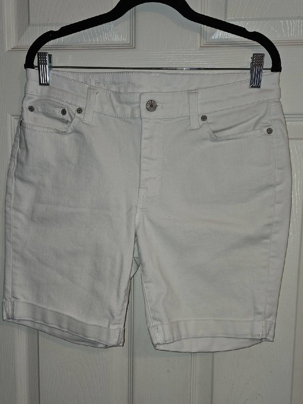 Talbots White High-Waist Women’s Shorts‎